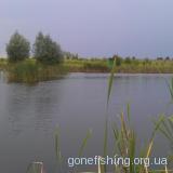 Озеро в селі Космівка поблизу міста Нововолинськ