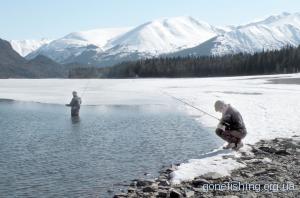 Ловля риби на спінінг на початку весни (частина 3)